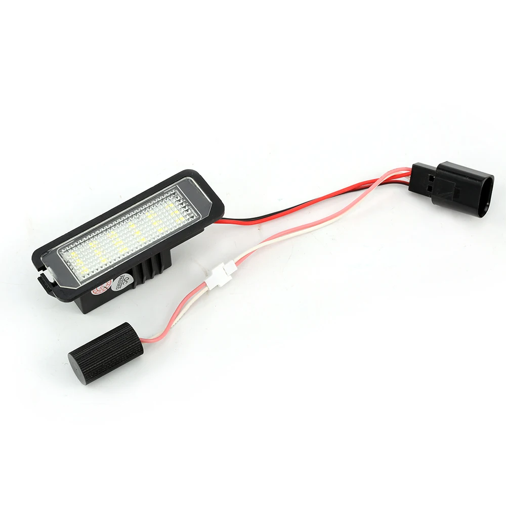 2 шт 12 V светодиодный номерной знак света лампы для VW MK5 GTI MK6 Golf 4 5 Glof В Ассортименте 6 цветов Подсветка регистрационного номера внешние аксессуары