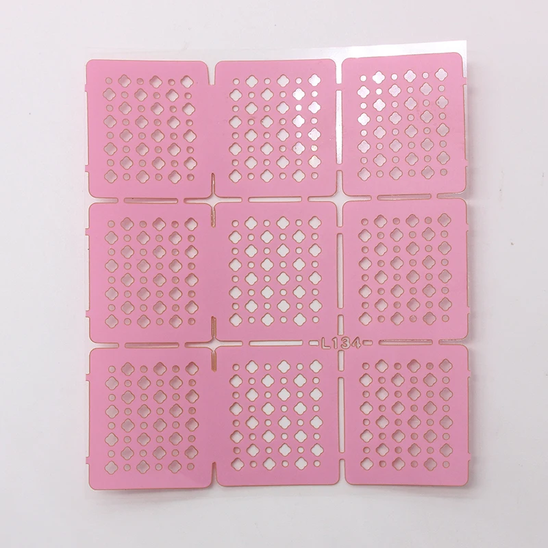 YiZhiXiu 8 листов Необычные полые рисунки искусство ногтей 3D Рисунок фотообои DIY