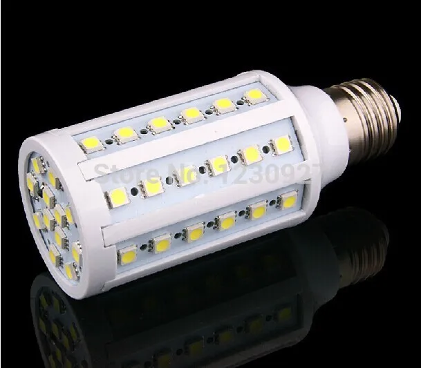 Сверхъяркая светодиодная лампочка SMD5050 E27/E14/B22 7 Вт/10 Вт/15 Вт кукуруза теплый/белый