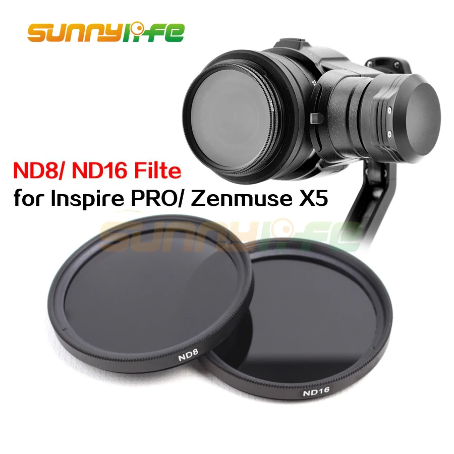 Фильтр для объектива Zenmuse X5 ND8 ND16 фильтр затемнитель Для Inspire PRO OSMO камера|filter