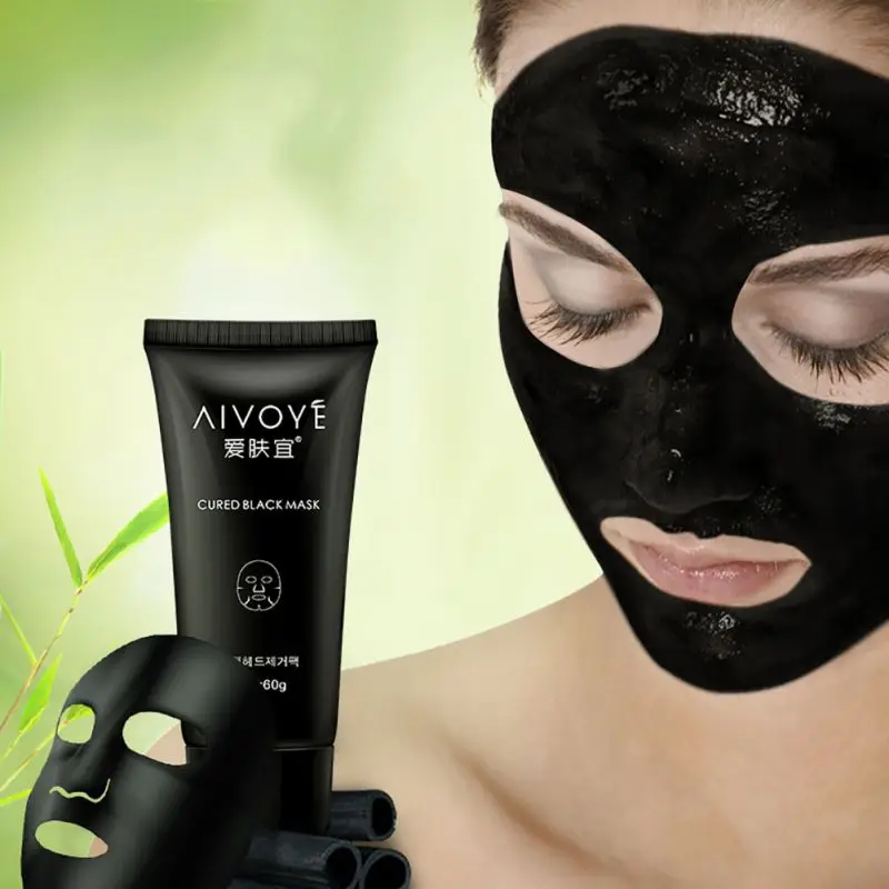 Популярная женская маска для лица AFY всасывающая черная глубокое очищение