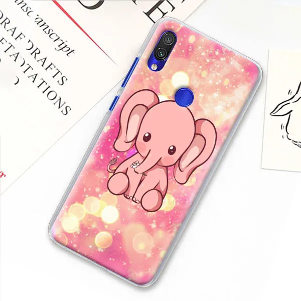 Милый мультяшный слон Дамбо чехол для телефона Xiao mi Red mi 7 5 6 Pro Note 7 Pro 5 5A 6 mi A1 A2 8 Lite 9 чехол Coque - Цвет: 04