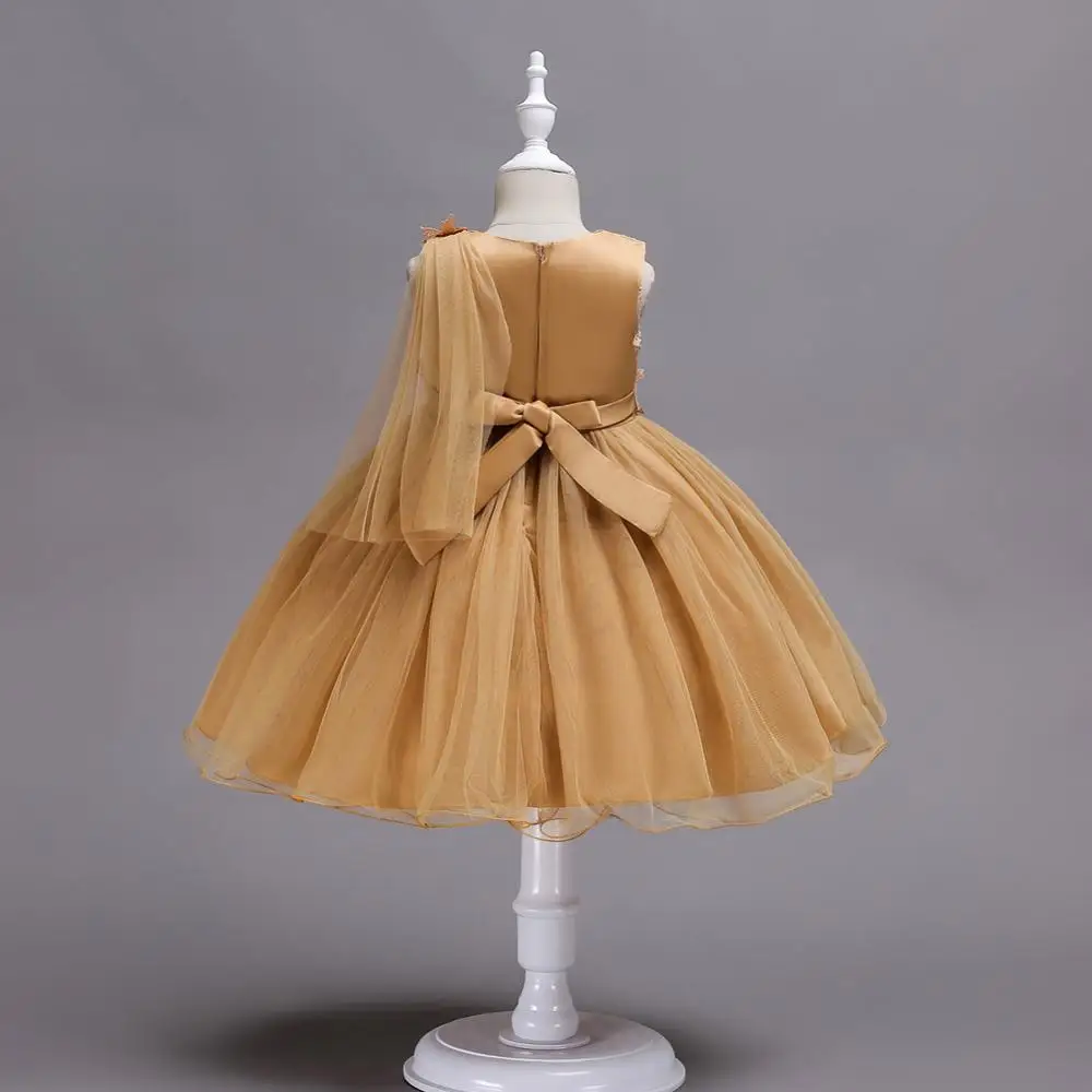 New Baby Girl Costume stage performance girl Princess sleeveless nail Ballet Dress Party and wedding dress | Детская одежда и