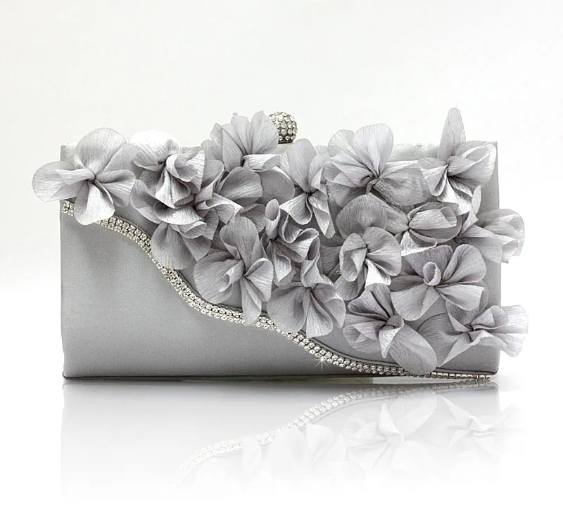 A002 DHL быстрая доставка розовый цветок кристалл вечерняя сумка клатч сумки Клатчи