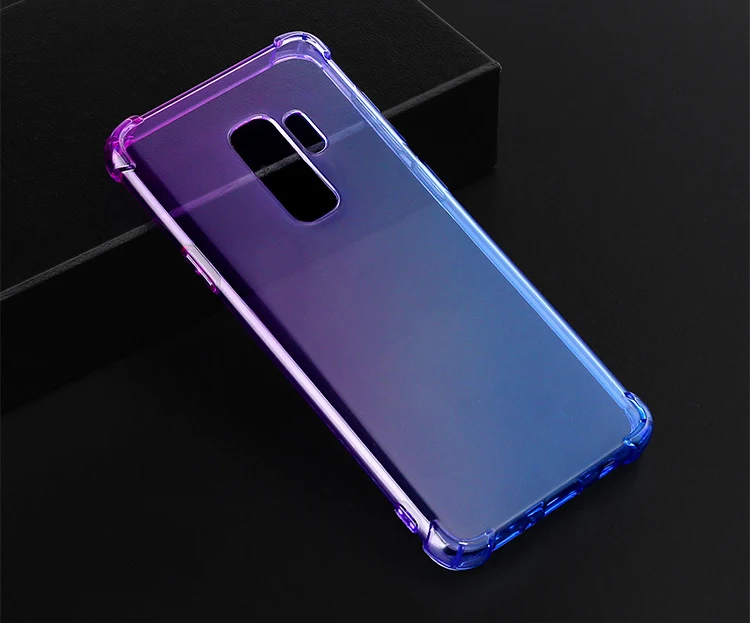 Силиконовый чехол для samsung Galaxy M20 M10 S10E S10 S9 S8 J4 J6 плюс J8 A9 A8 A6 A7 J5 Prime J7 Note 9 8 градиентный чехол