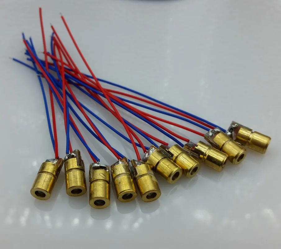

650nm 5mw 5V red Laser Module Diy Laser Machine Parts Laser Tube 10pcs/lot
