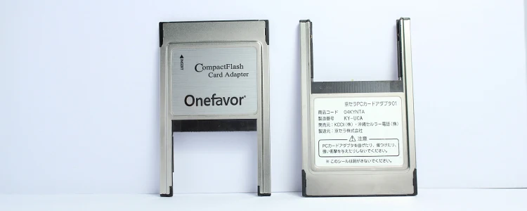 Onefavor 32MB Compact Flash Card+ PCMCIA адаптер для промышленной машины продвижение Cartao De Memoria