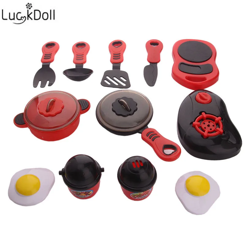 LUCKDOLL аксессуары для поваров подходит 18 дюймов Американский 43cmBabyDoll одежды