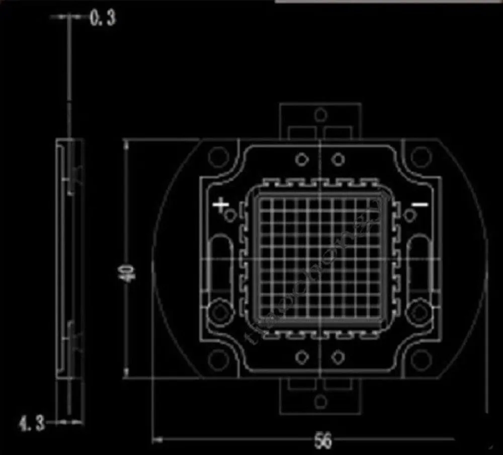 Ультрафиолетовый Мощный УФ светодиод для аквариума 3 Вт 10 50 100 нм|power led|power led 100wpower