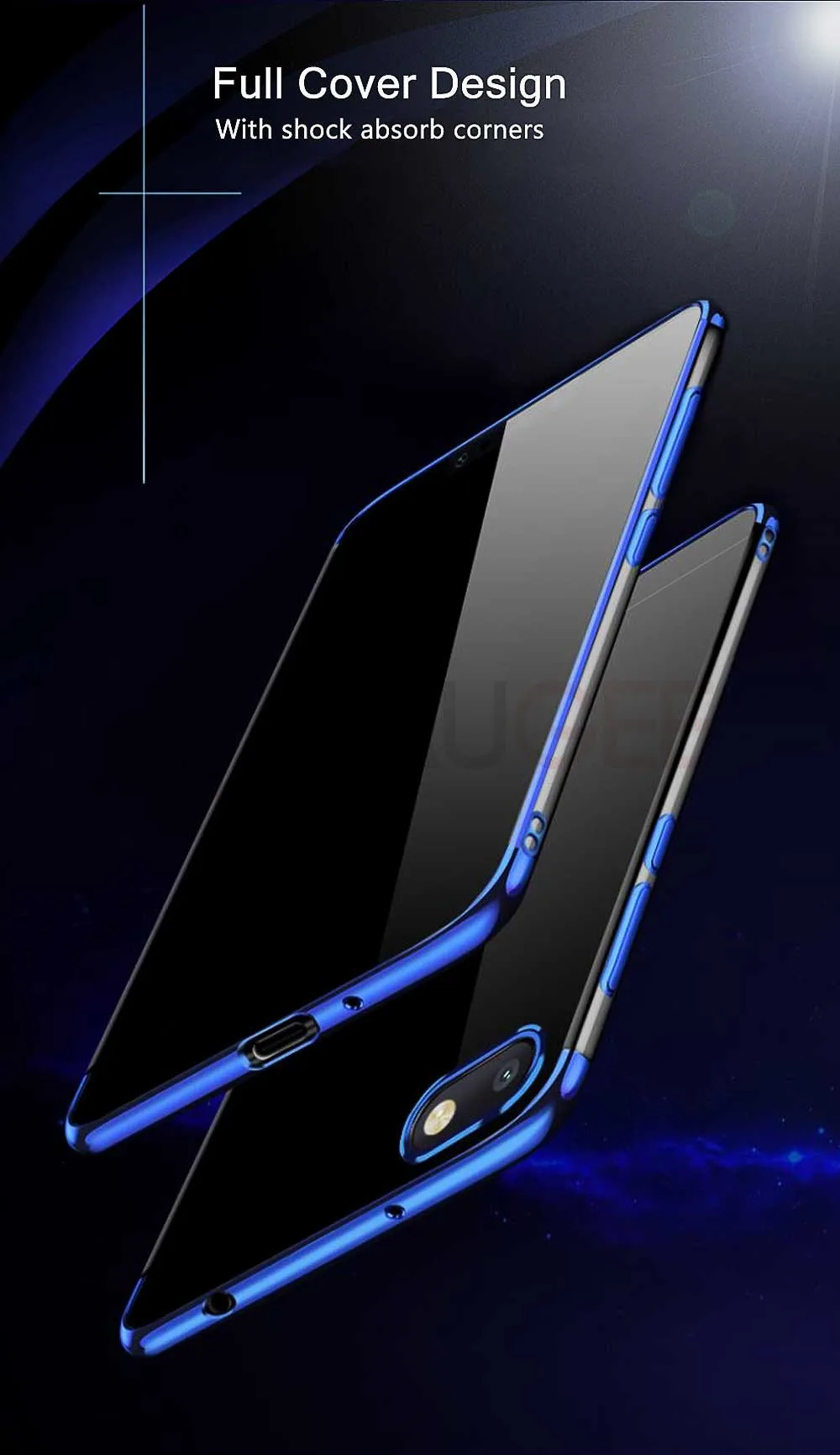 Чехол для Xiaomi Redmi 6A, чехол, Прозрачный бампер, силиконовый, ТПУ, прозрачный чехол на заднюю панель, чехол для Xiaomi Redmi 6A Redmi 6A, чехол