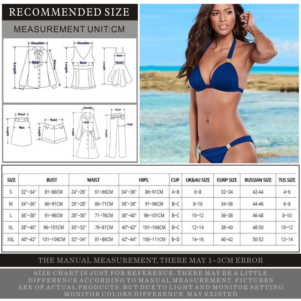 Женский купальник бикини FDBRO с бандажным верхом бесплатная доставка