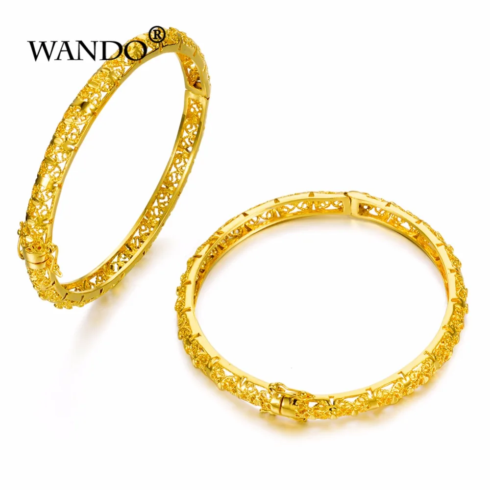 WANDO африканские ювелирные изделия золотой браслет в дубайском стиле нити
