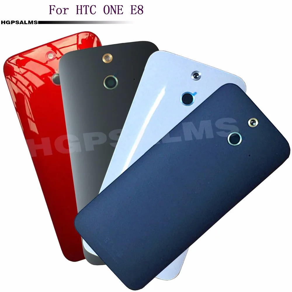 Для htc ONE E8 M8ST M8SW M8SD Задняя крышка батареи Передняя камера верх + нижний чехол