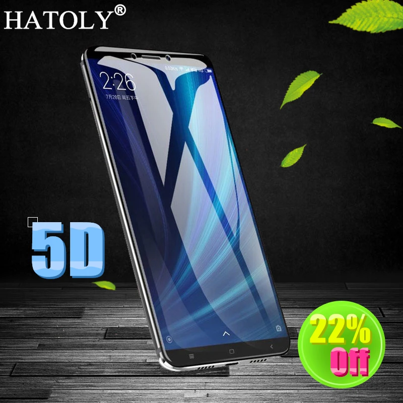 HATOLY 5D закаленное стекло для Xiaomi Redmi 4X Защита экрана полное покрытие пленка Pro |