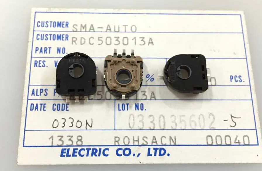 2pcs RDC503013A Chip Resistive Position Sensor 10K