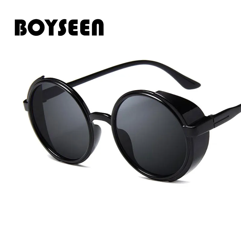 BOYSEEN 2018 новые модные мужские солнцезащитные очки винтажные зеркальные в стиле
