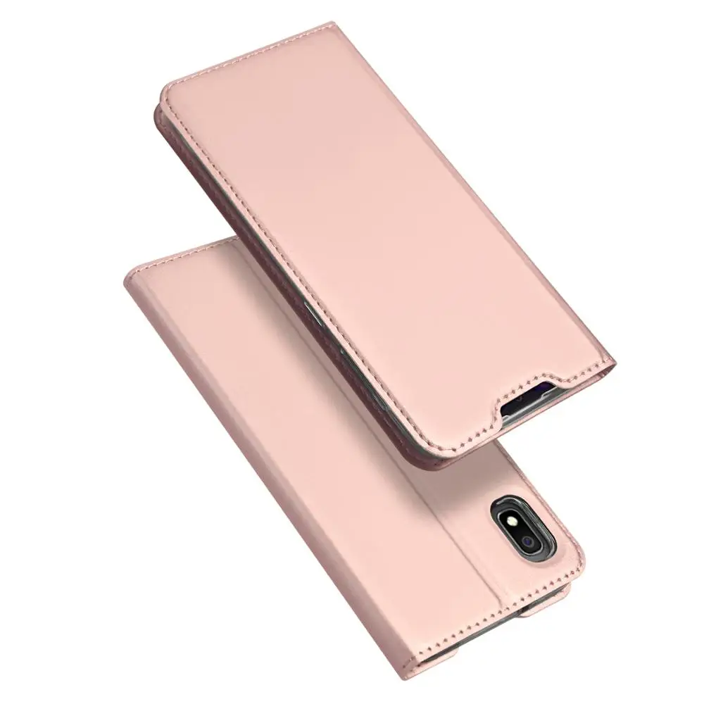Для Samsung Galaxy A10 A30 A20 A40 A50 A70 чехол для телефона модный кожаный PU Мягкий край стенд