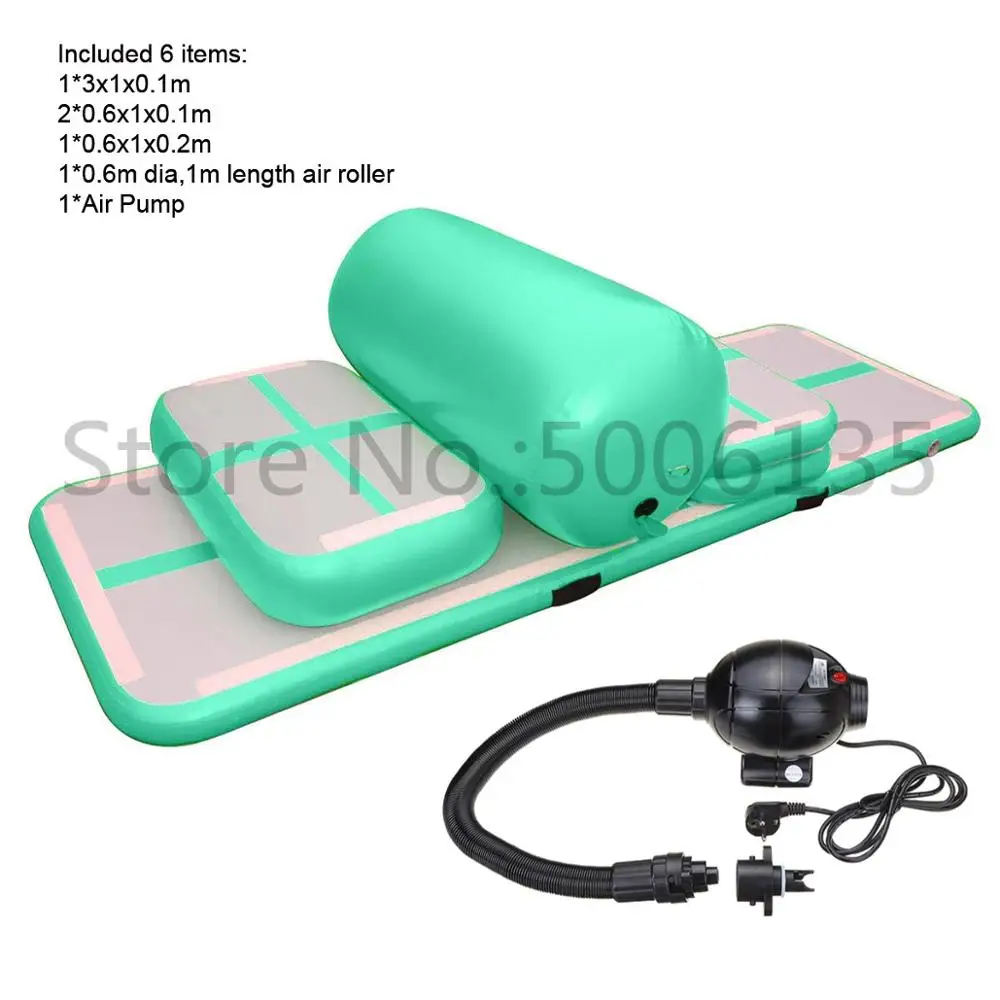 Надувной Батут надувные игры набор (6 шт.) надувной воздушный трек гимнастический