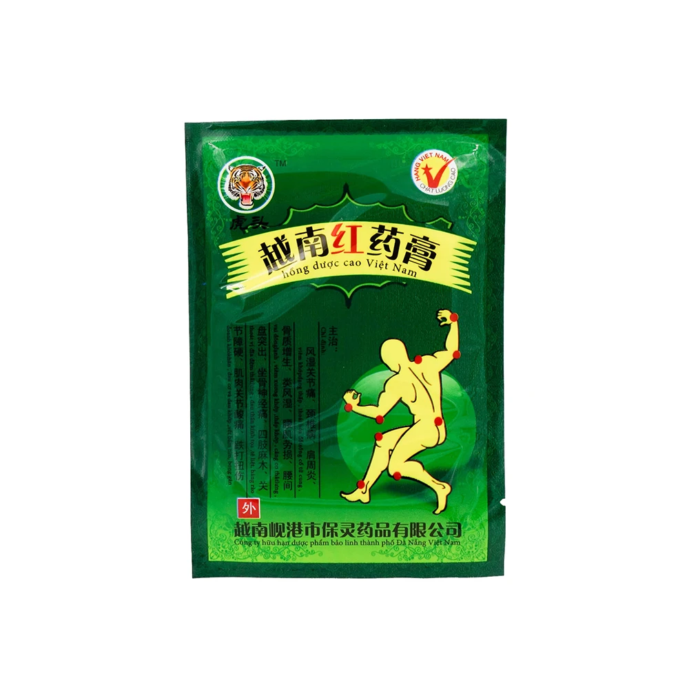 48 шт. Вьетнам Красный пластырь Tiger Balm крема белый массажер купирующий мышц тела