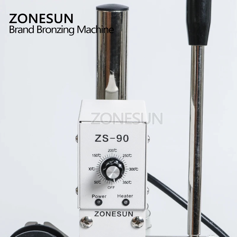 ZONESUN 1 шт. 110 В/220 В ручная маркировочная машина для горячего тиснения фольгой