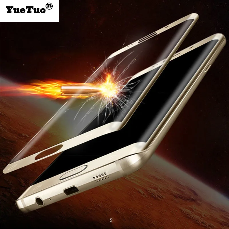 YueTuo полное 3d изогнутое закаленное стекло для samsung galaxy s6edge s6 edge g925 9h пленка