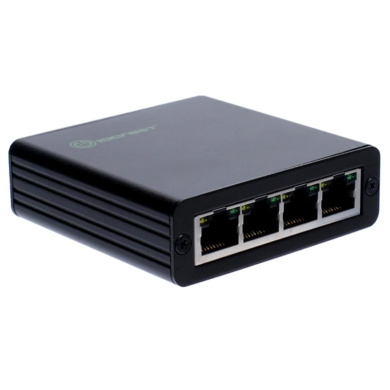 4 Pors 1Gbps Gigabit Ethernet LAN Network Card USB 3.0 to RJ-45 Adapter Box front-end 1Gbps Ethernet port HUB