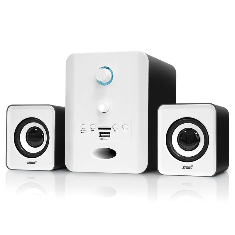 SADA D-223, мини 3D объемный звук, Bluetooth сабвуфер, стерео бас, ПК, USB динамик, компьютерные колонки, поддержка fm-радио, TF карта