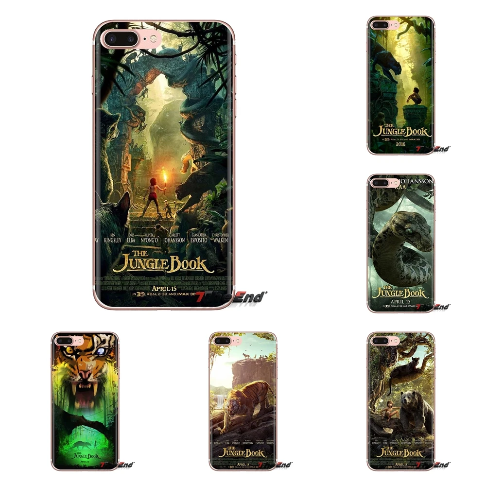 Мягкий чехол-сумка с надписью Love The Jungle Book 2016 Movie для Xiaomi Mi3 Samsung A10 A30 A40 A50 A60 A70 Galaxy S2