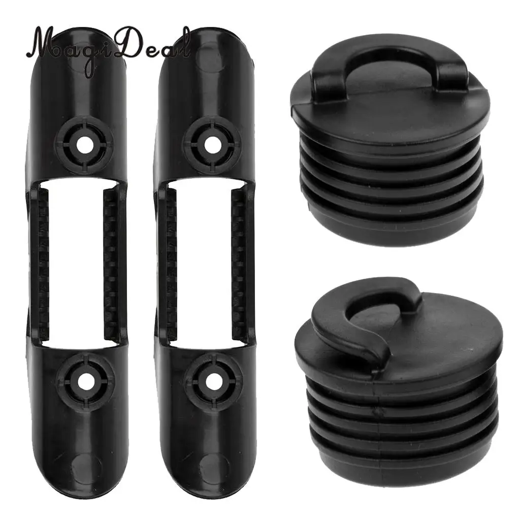 

Универсальный байдарка MagiDeal 4 шт./компл. рыболовные лодки зажим для лопасти держатель крепление и каноэ лодка пробки шпигата Bung аксессуары