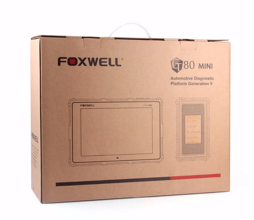 FOXWELL GT80 мини-сканер с полной системой EPB/подушки безопасности/ABS/DPF/с многоязычной