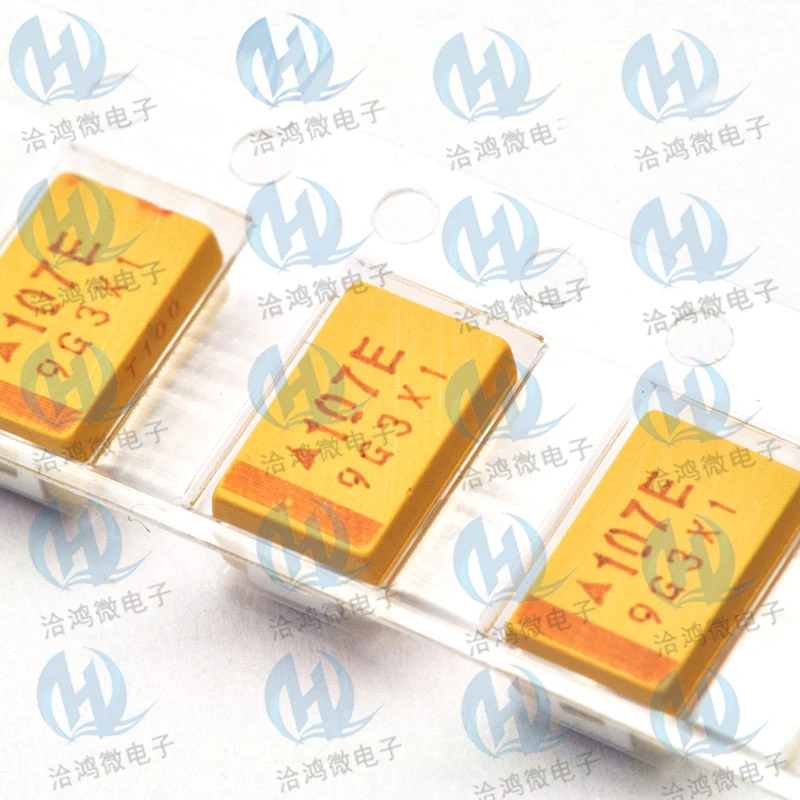 2 предмета в комплекте танталовые smd-конденсаторы 107C 16 V 100 мкФ D Тип 7343 AVX