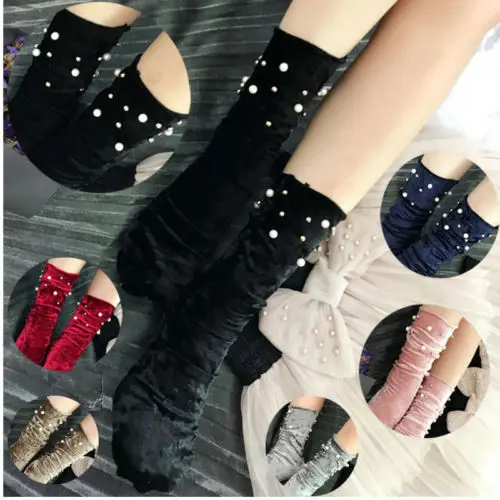 Лидер продаж 1 пара зимних носков Теплые нейлоновые носки Повседневные милые