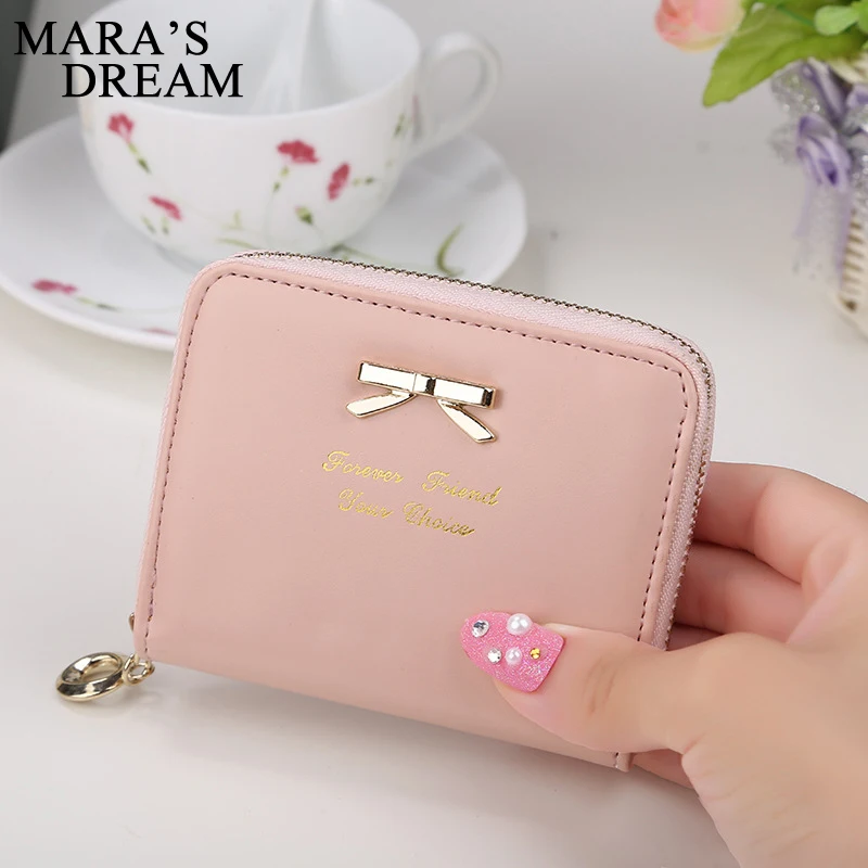 Mara's Dream Новый Модный женский кошелек для монет милый популярный двойного