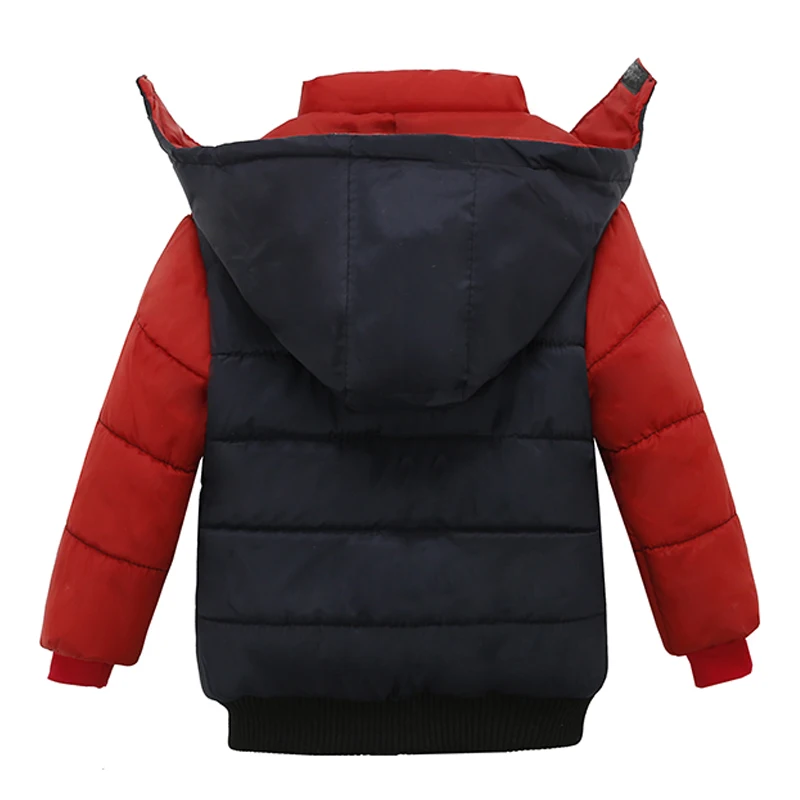 

KEAIYOUHUO Jackets For Boys Coat New 2018 Winter Boys Coats Hooded Long Sleeve Children Toddler Down Jacket Kids Outerwear 2-4Y