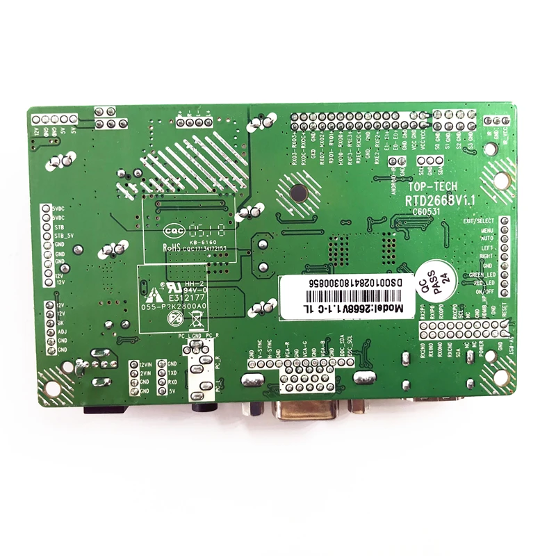 RTD2668 HDMI VGA LED набор для платы ЖК контроллер 17 3 дюйма N173HGE L21 Светодиодная панель