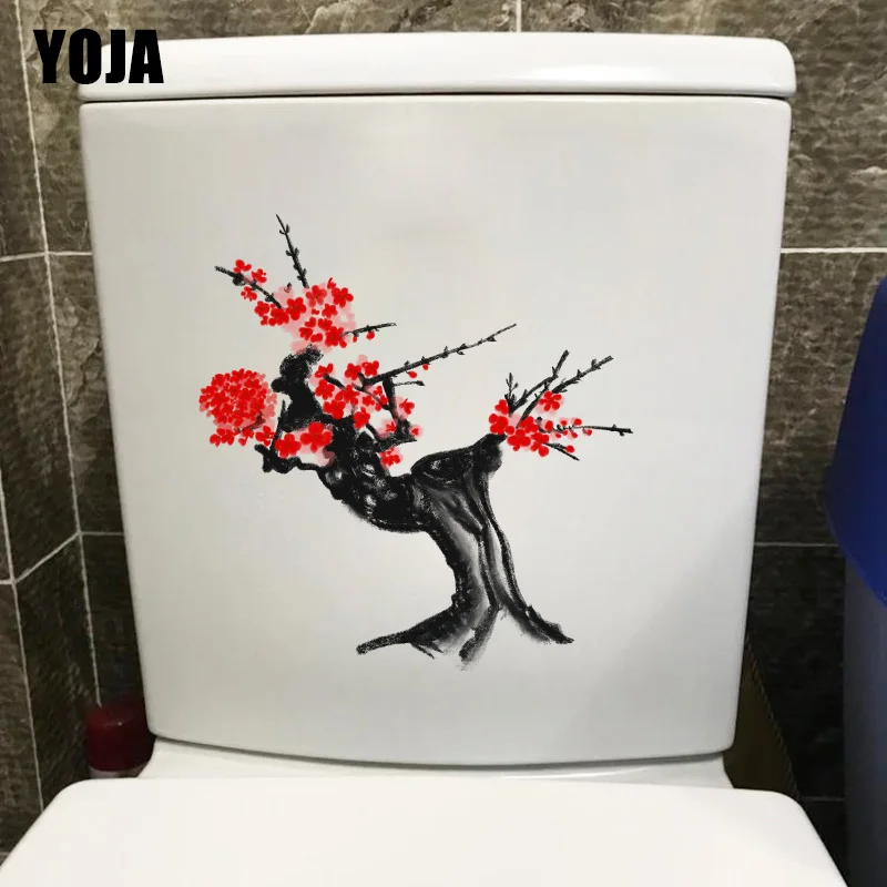 YOJA 22 2*23 см цветок сливы картина домашний Декор Гостиная Ванная комната Туалет