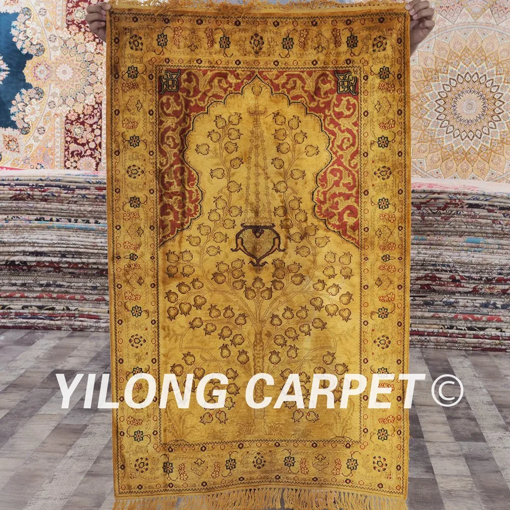 YILONG 2 5 'x 4' ручной работы персидский старый ковер турецкий Восточный Древо