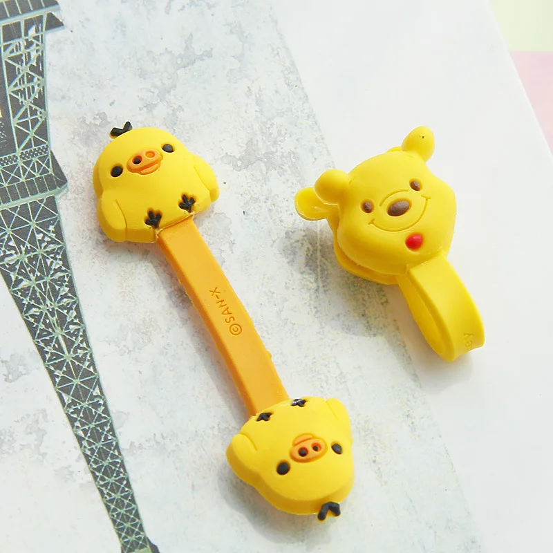 1 шт. Носки с рисунком медведя из мультика Cat зажим моталки уха механизм хранения