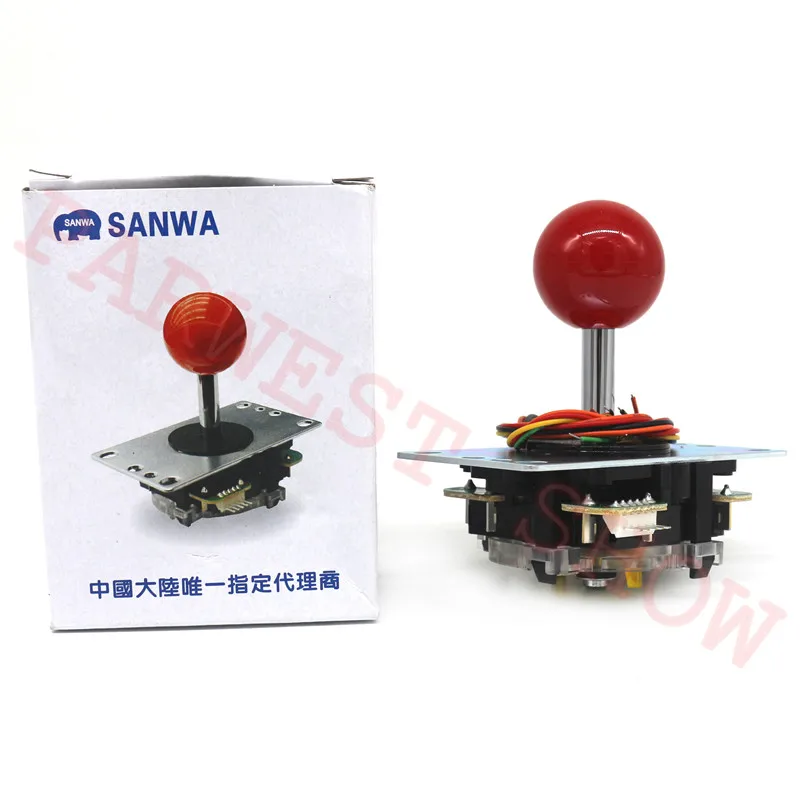 Японский оригинальный джойстик Sanwa с квадратным ограничителем файтинговый