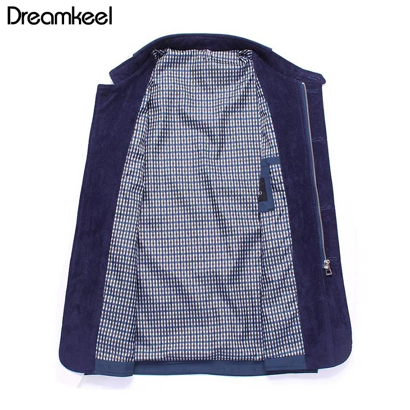 New Autumn Bomber Men's Jacket Male Overcoat Casual Solid Men Slim Fit Stand Collar Zipper Trench Coat 4XL Y1 | Мужская одежда