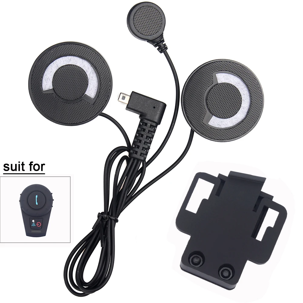 Мягкий Микрофон для телефона динамик и зажим аксессуары мотоциклетного шлема FDCVB