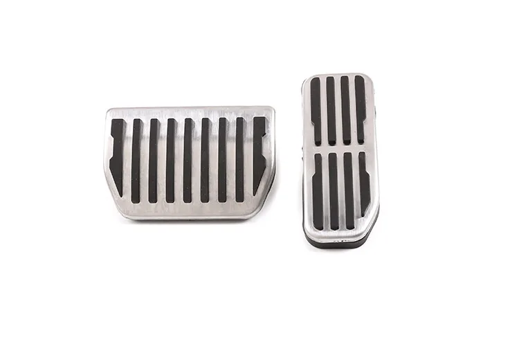 For Range Rover VELAR No Drill Anti-slip Fuel Brake Alloy Pads Pedals Cover Car Accessories
