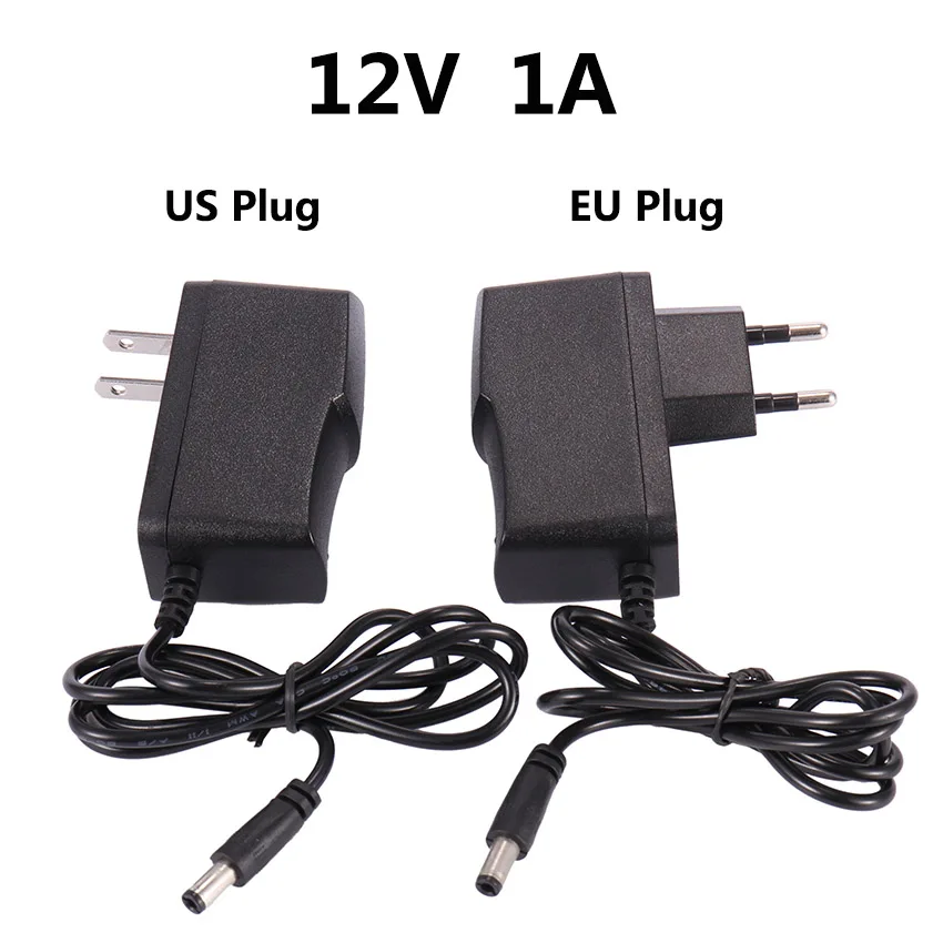 Высокое качество AC DC 12V 8A 7A 6A 5A 4A 3A 1A адаптер питания 96W 84W 72W 60W 48W 36W 12W с IC чипом |