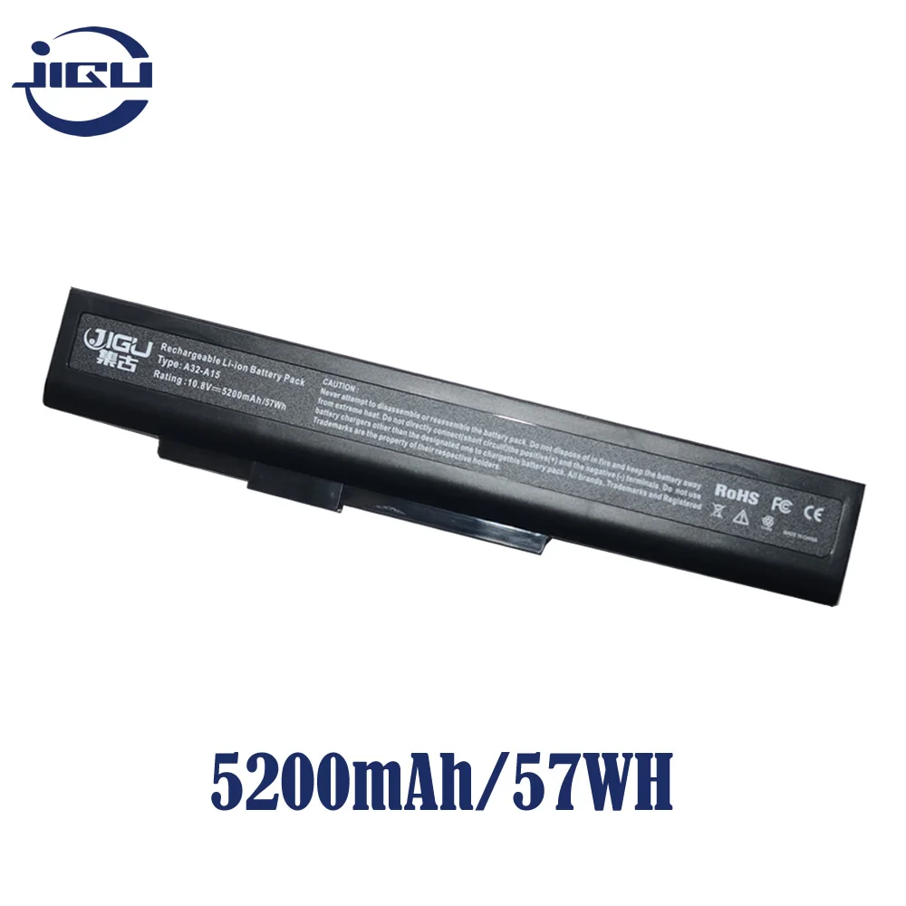 Аккумулятор JIGU для ноутбука A32-A15 Q2532N 157296 DNS A42-H36 MSI A6400 153734 CR640 142750 40036064 CR640X CX640