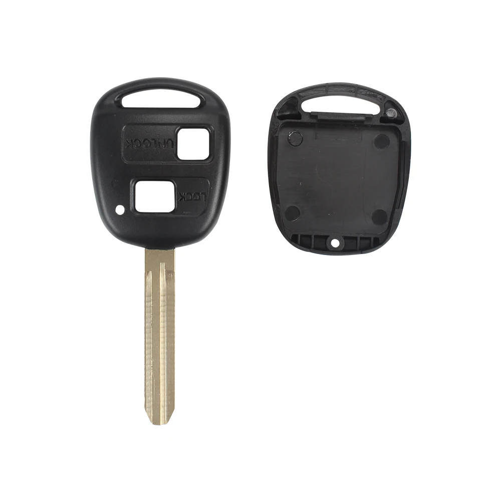 Vdiagtool 2 кнопки для Toyota Camry Corolla Verso Avensi Prius Auris чехол автомобильного ключа