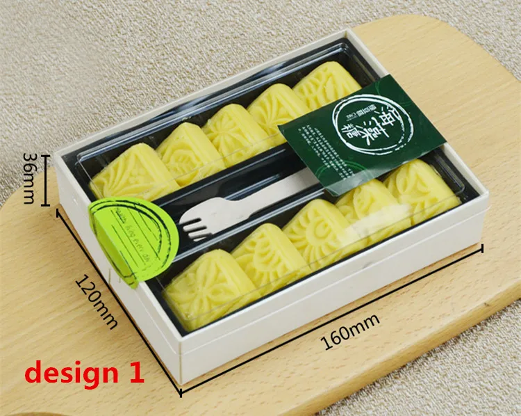 30 шт. прозрачный контейнер для выпечки блинов тортов печенья прозрачная коробка