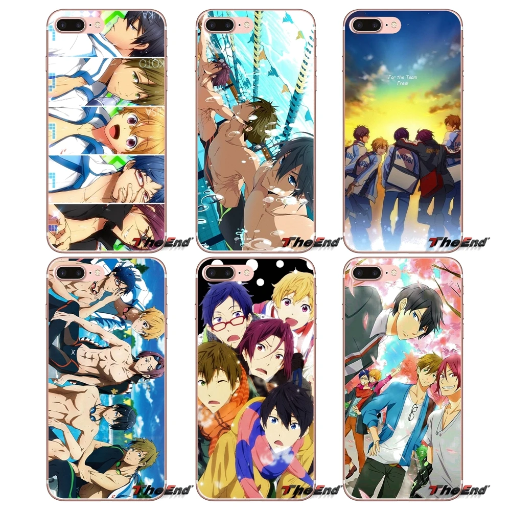 Для Huawei G7 G8 Ascend P7 P8 P9 Lite Honor 4C 5X 5C 6X Mate 7 8 9 Y3 Y5 Y6 II Pro Iwatobi swim club rei ryugazaki nagisa|honor 4c|mate 7p8 lite |