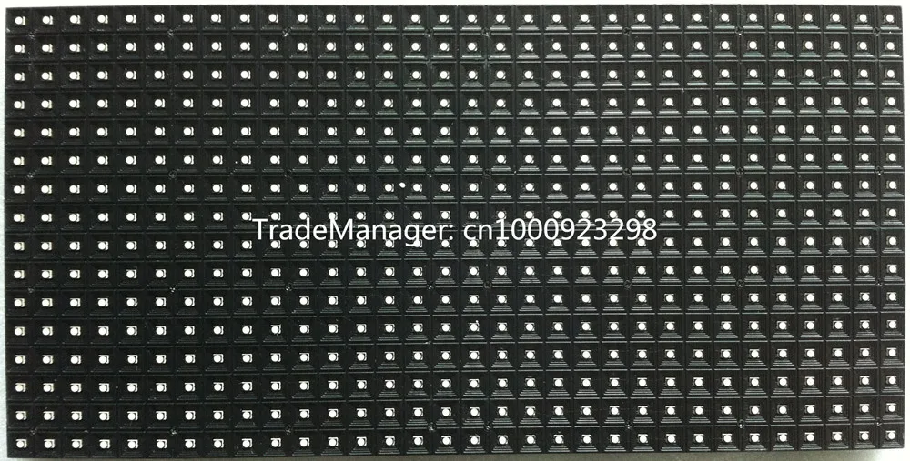 P10 Крытый SMD 3 в 1 полноцветная светодиодная панель дисплей модуль 1/8 scan 320*160 мм