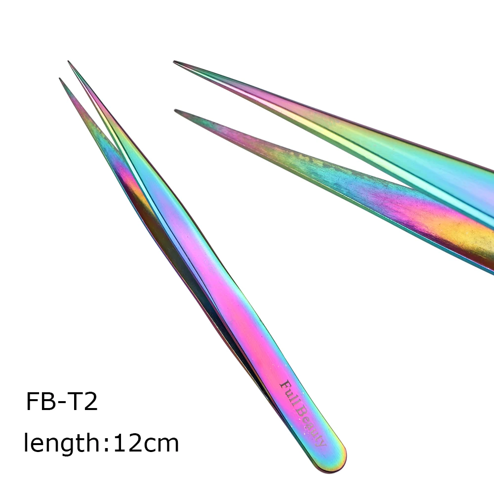 1 шт. хамелеон сталь пинцет для бровей накладные ресницы щипцы наращивания глаз