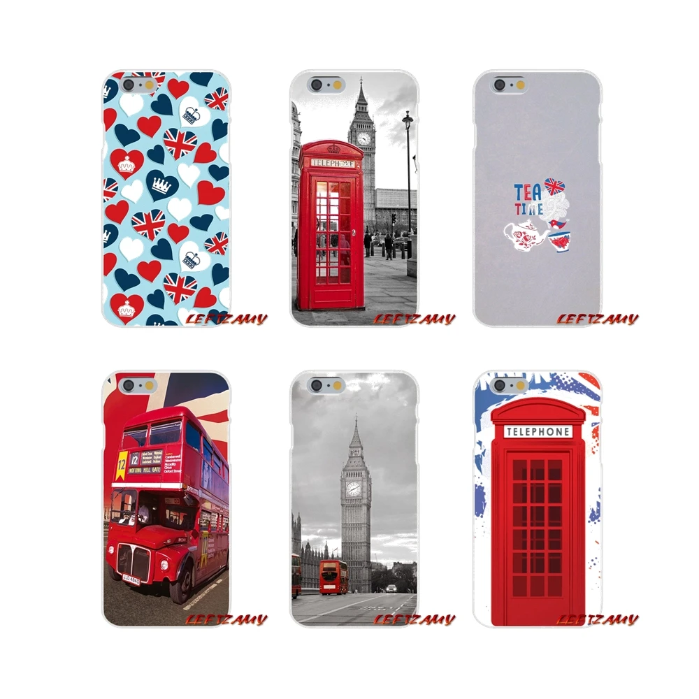 Для Xiaomi Mi6 Mi 6 A1 Max Mix 2 5X 6X Redmi Note 5 5A 4X 4A 4 3 Plus Pro style london bus английский винтажный
